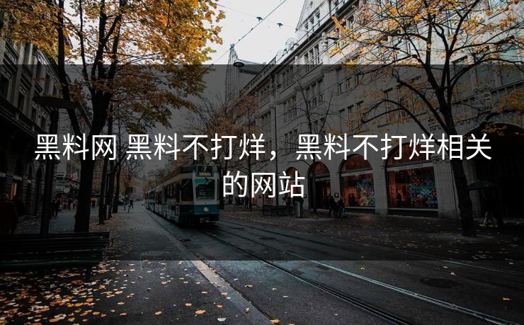 黑料网 黑料不打烊，黑料不打烊相关的网站